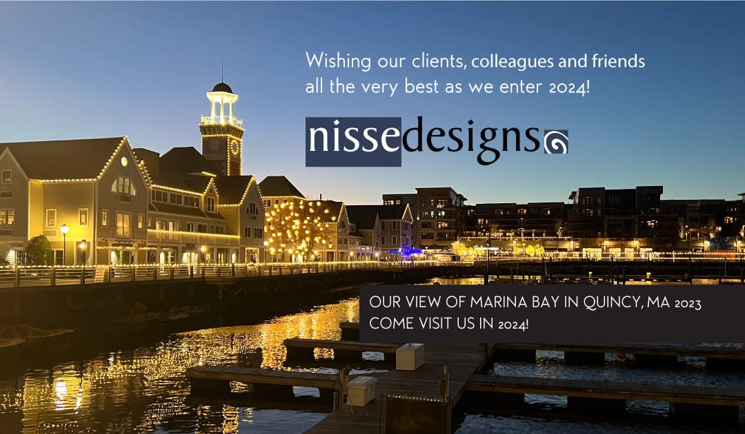 As we welcome 2024, Nisse Designs would like to extend our gratitude to many wonderful clients and colleagues we’ve had the pleasure of working with this past year. We wish you a happy and fulfilling year ahead!